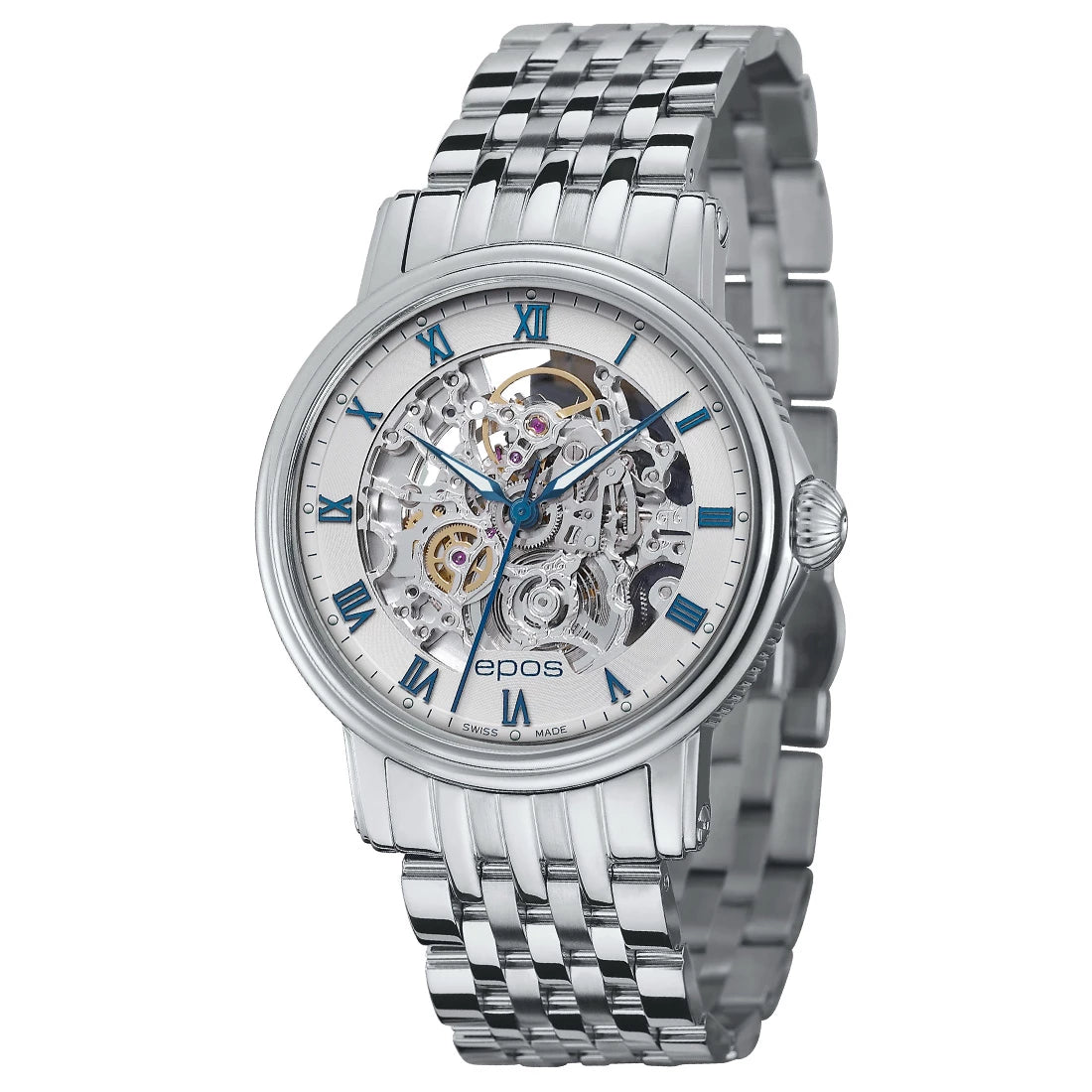 EPOS Timeless 3390 SK Automatic White 41mm