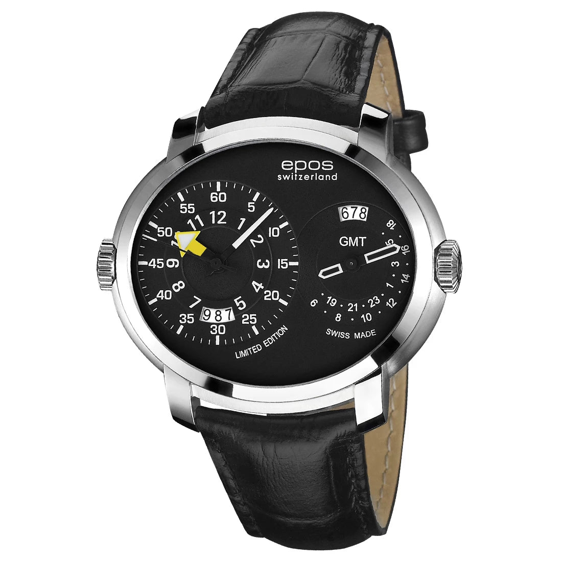 EPOS Artistry 3400 Gmt  Automatique Noir x 47 mm
