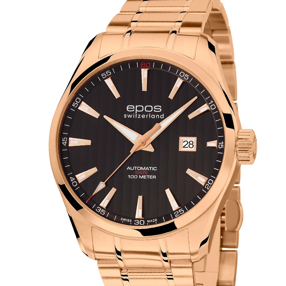EPOS Timeless 3401 Automatic Black 43mm
