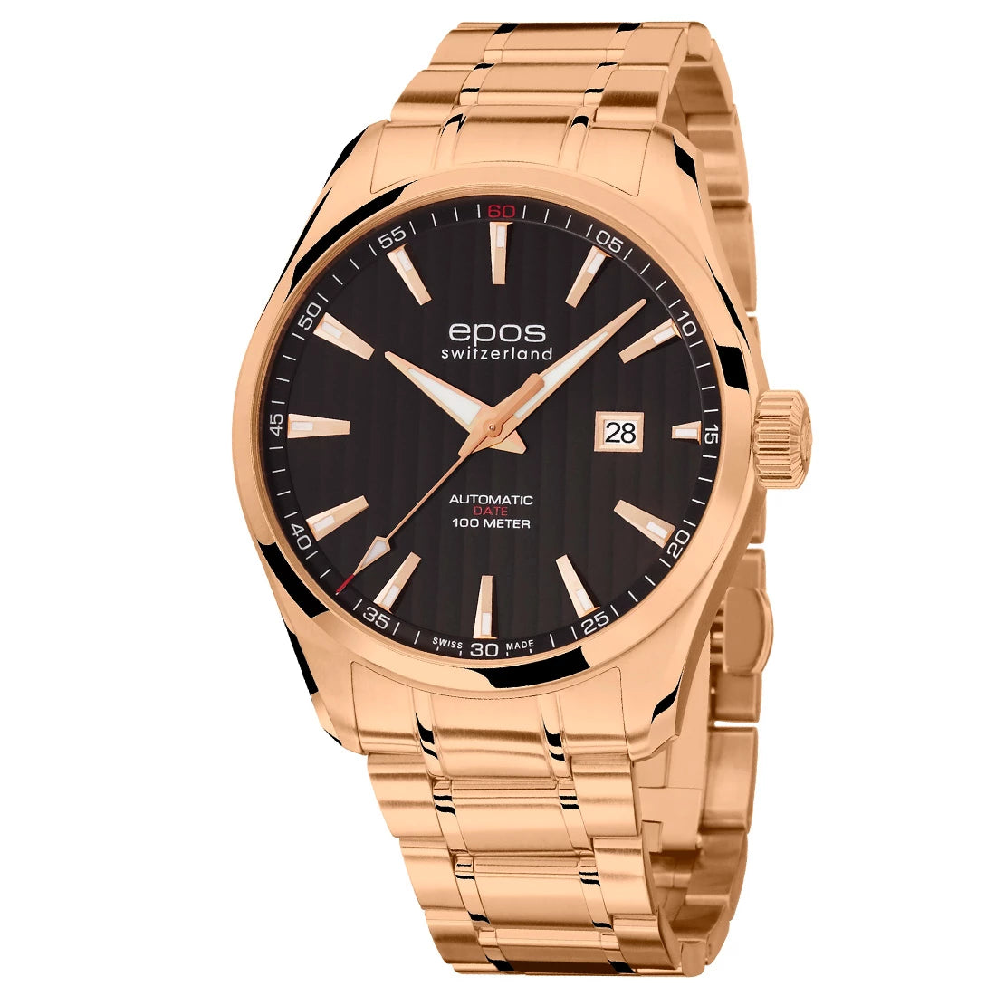 EPOS Timeless 3401 Automatic Black 43mm