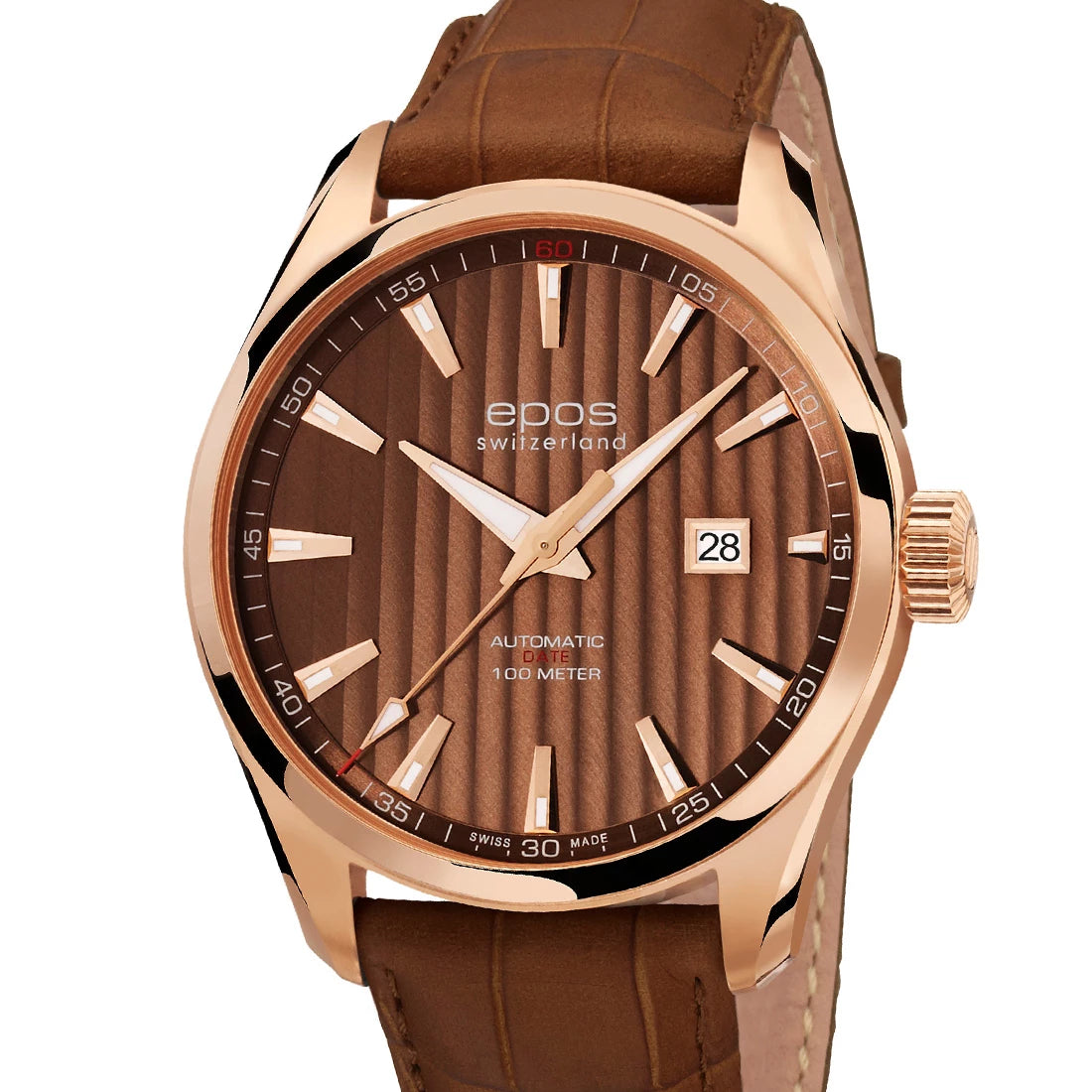 EPOS Timeless 3401 Automatic Brown 43mm
