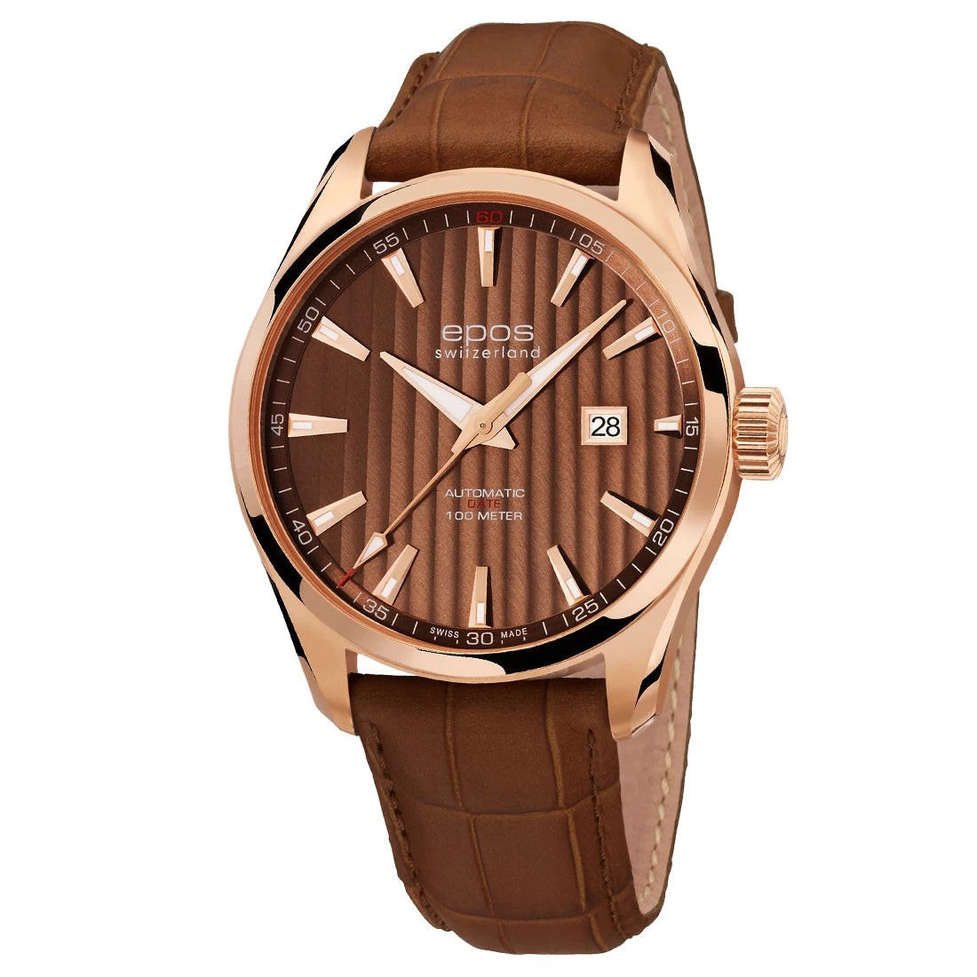 EPOS Timeless 3401 Automatic Brown 43mm