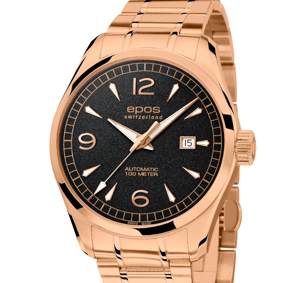 EPOS Timeless 3401 Automatic Black 43mm