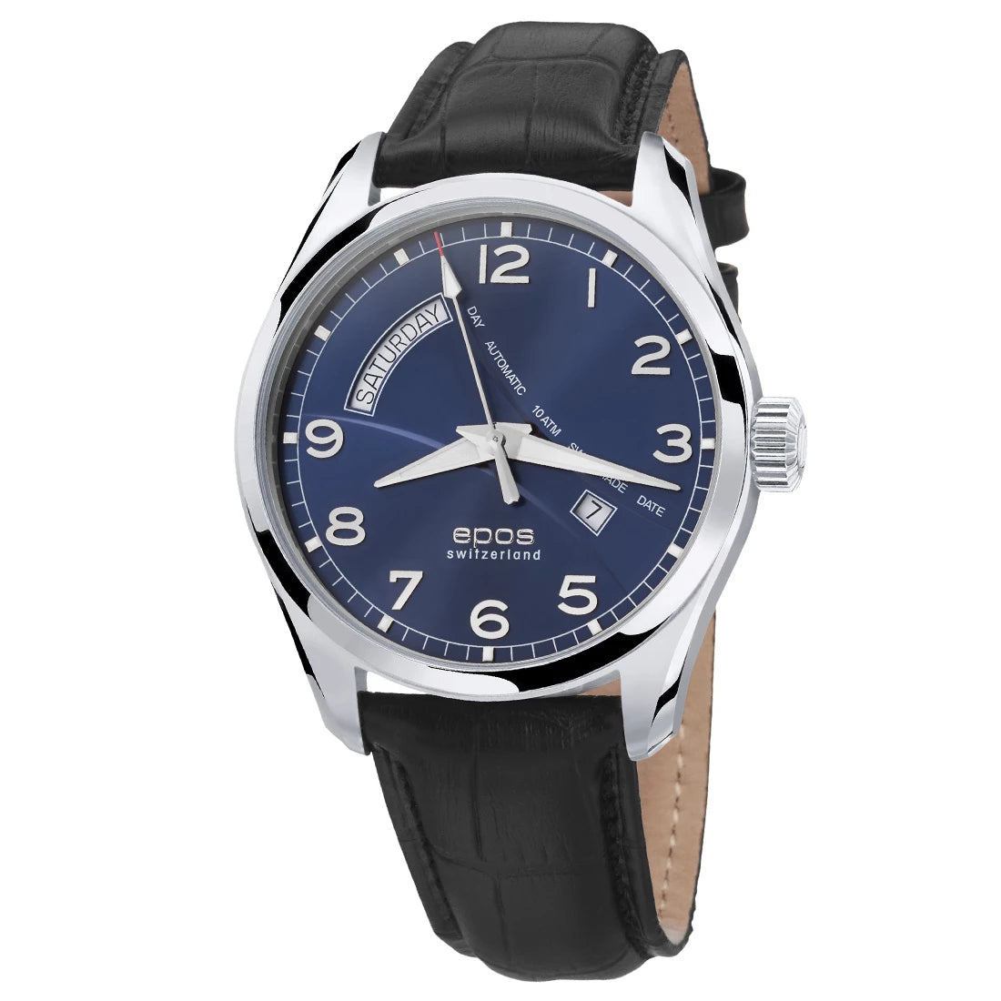 EPOS Timeless 3402 DD Automatic Blue 43mm