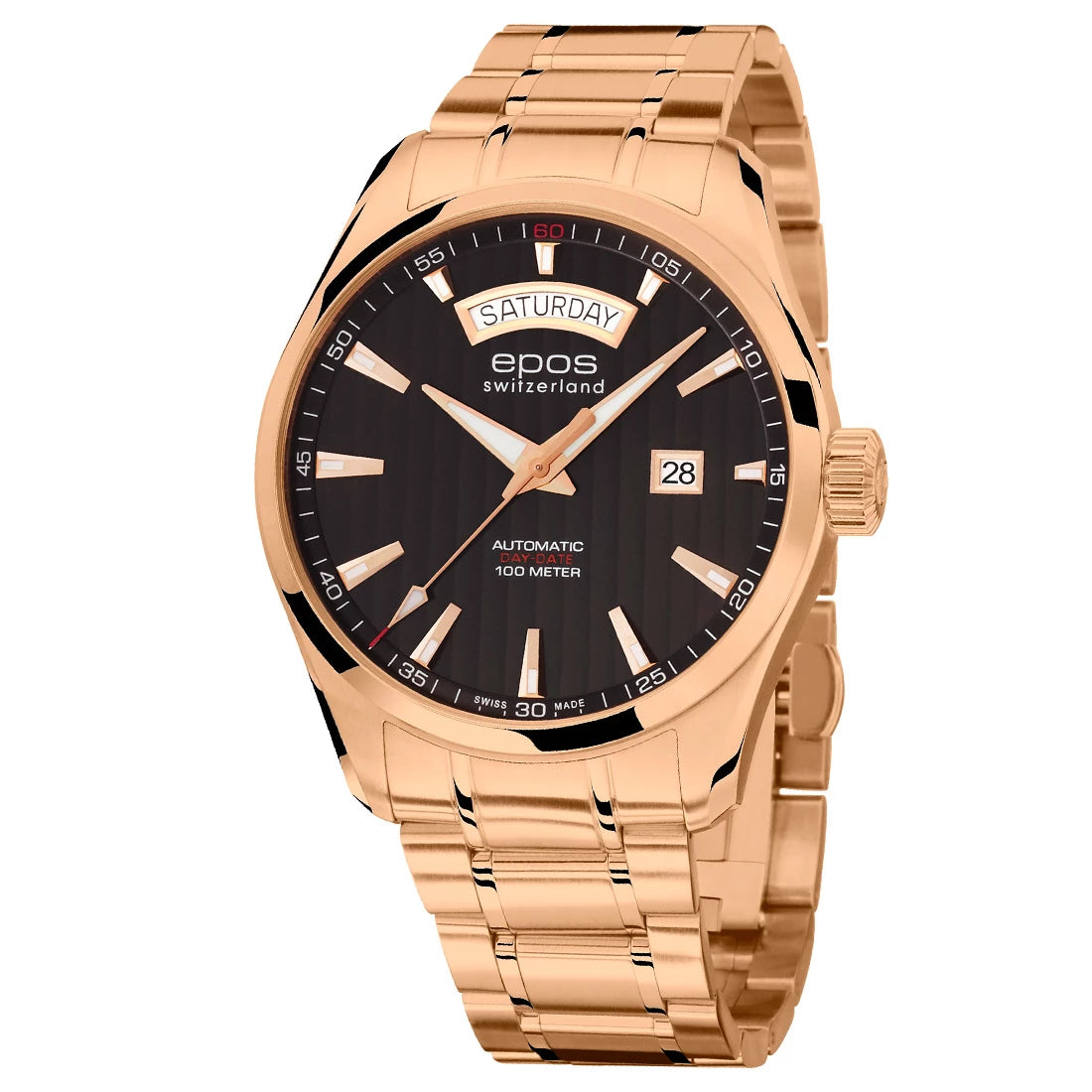 EPOS Timeless 3402 DD Automatic Black 43mm