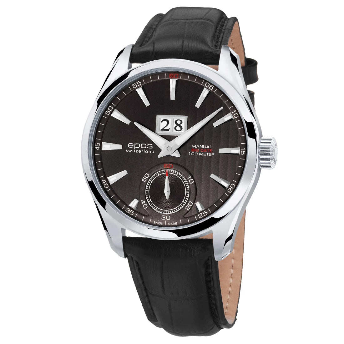 EPOS Artistry 3404 BD Handopwinding Zwart 43 mm