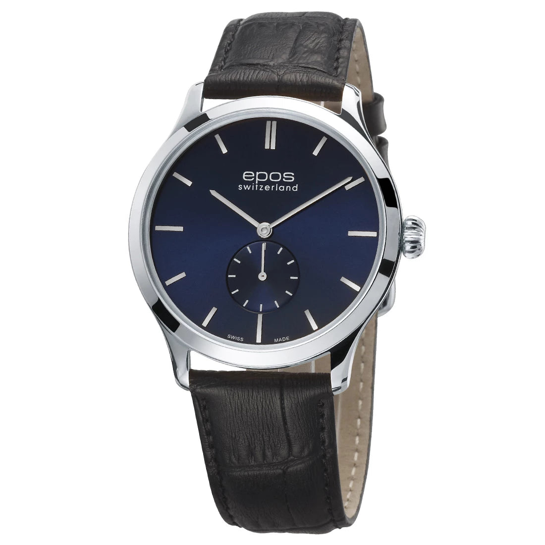 EPOS Timeless 3408 Manual winding Blue 39mm