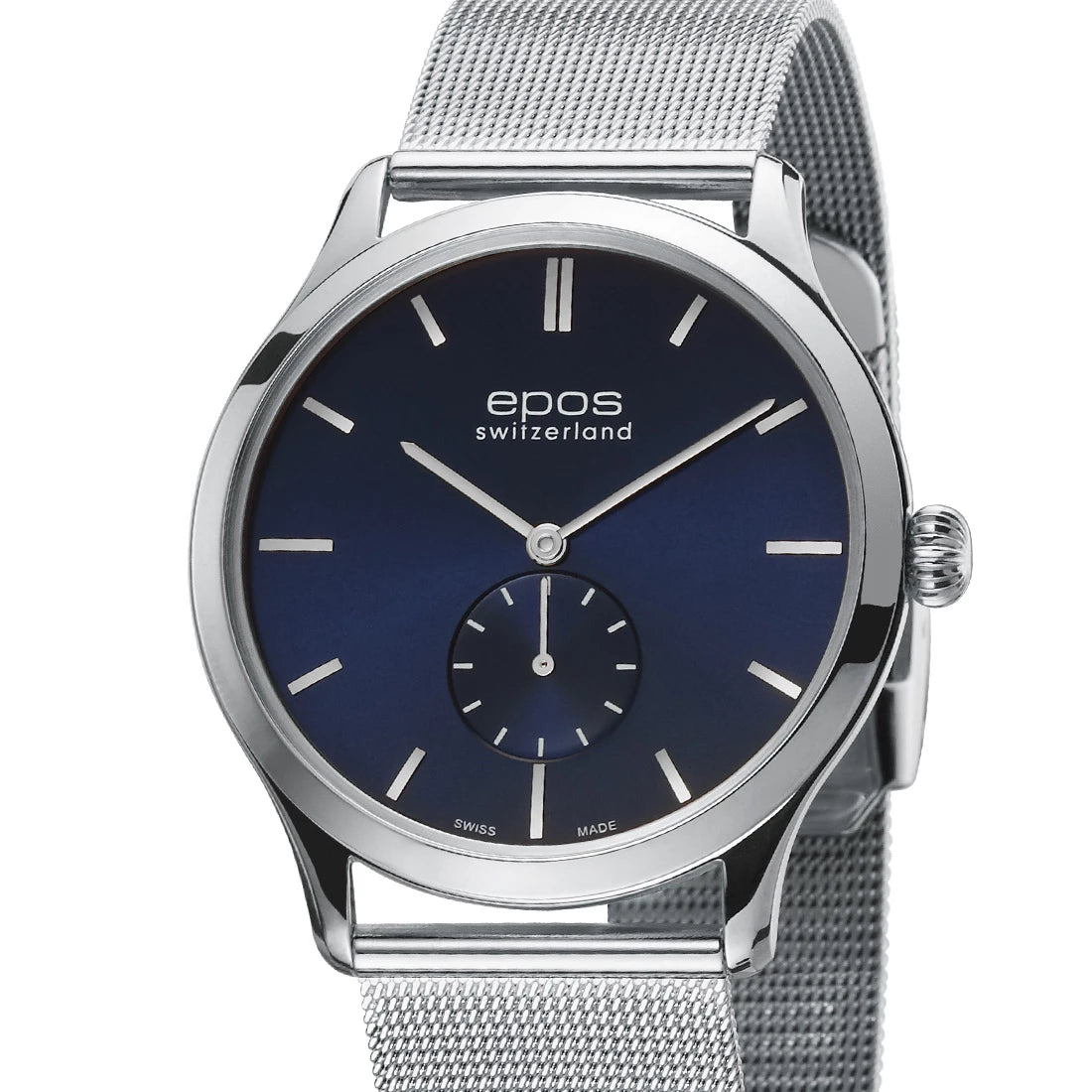EPOS Timeless 3408 Manual winding Blue 39mm