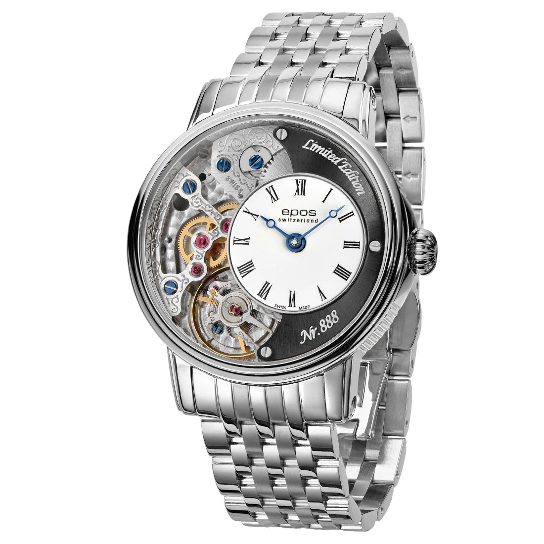 EPOS Artistry 3435 Verso 2 LE Handopwindbaar Skelethorloge 43,5 mm