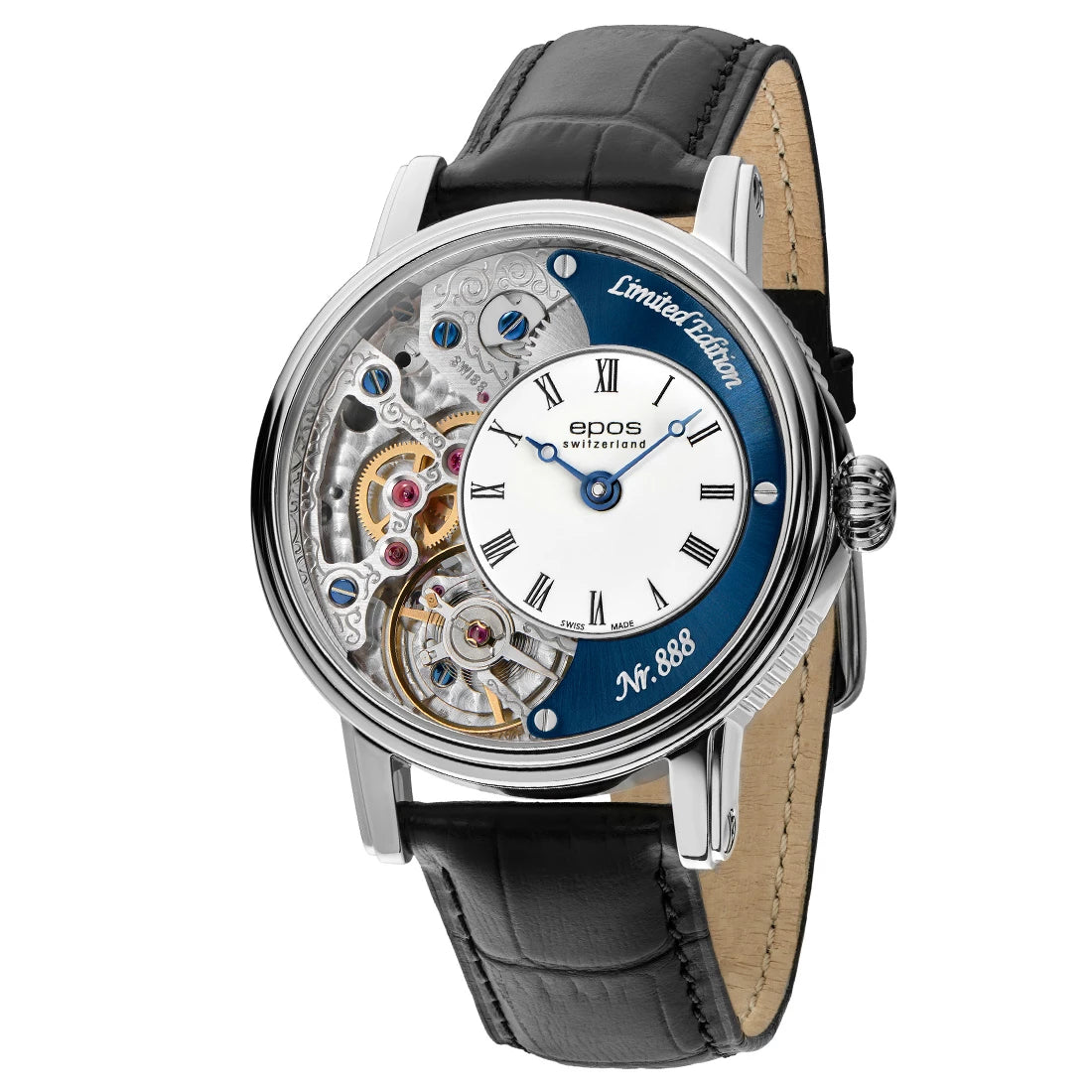 EPOS Artistry 3435 Verso 2 LE Handopwindbaar Skelethorloge 43,5 mm