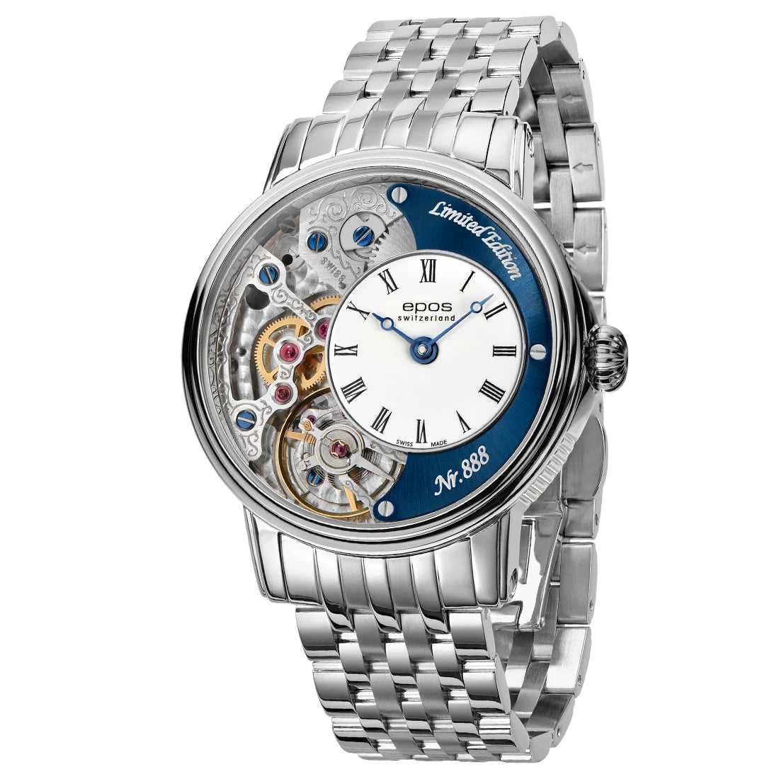 EPOS Artistry 3435 Verso 2 LE Handopwindbaar Skelethorloge 43,5 mm