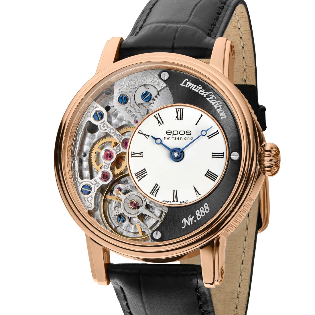 EPOS Artistry 3435 Verso 2 LE Handopwindbaar Skelethorloge 43,5 mm