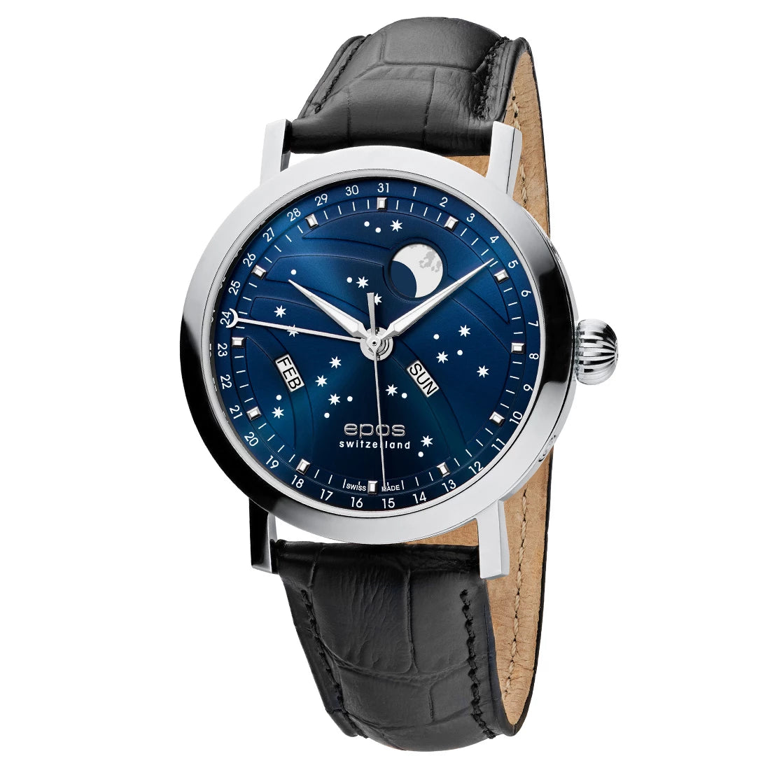EPOS Artistry 3440 BM Automatic Blauw 42 mm