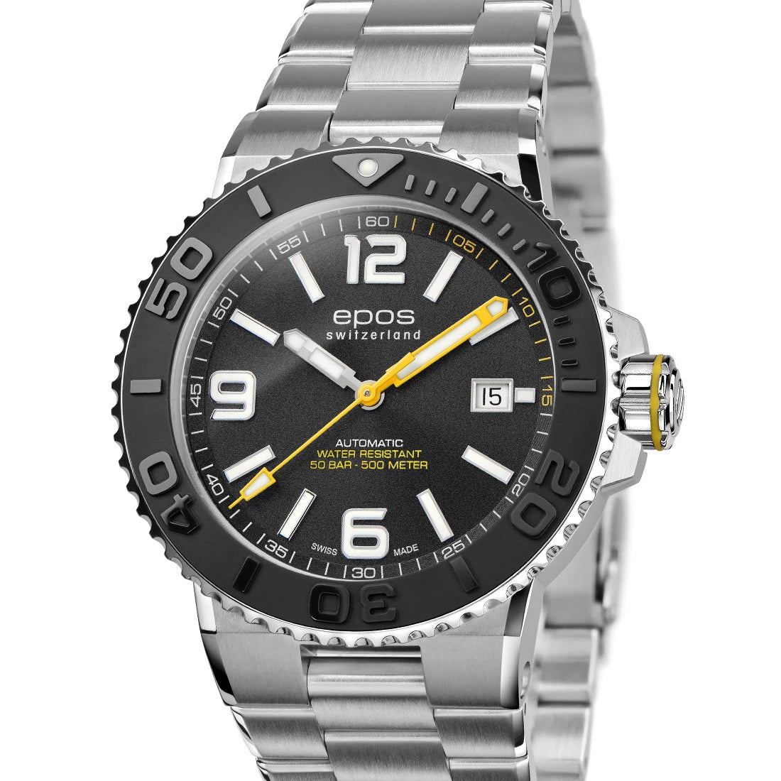 EPOS Sport 3441 Diver Automatique Noir