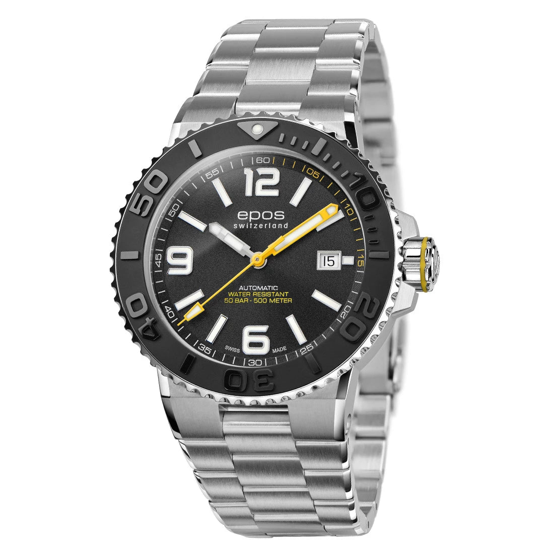 EPOS Sport 3441 Diver Automatique Noir