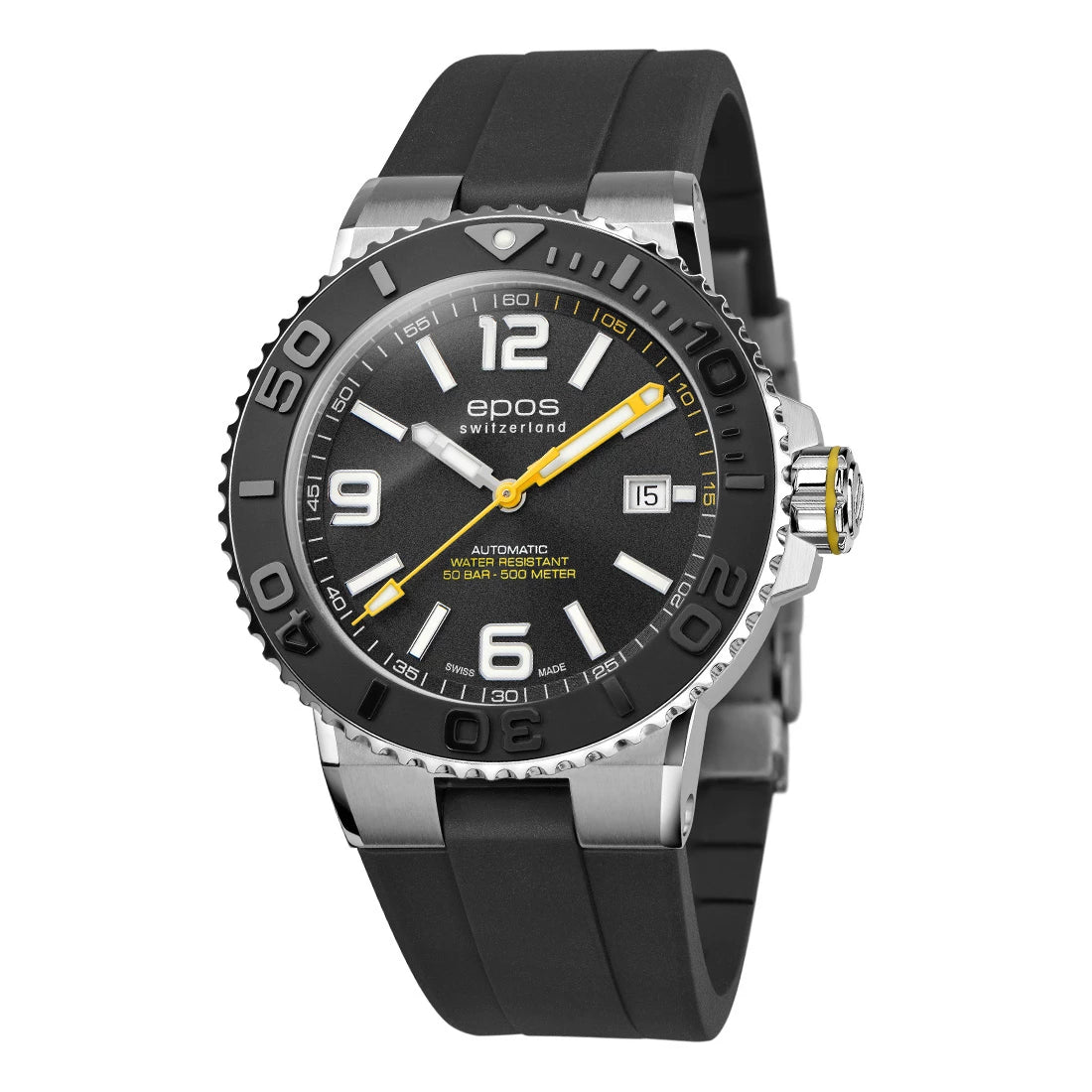EPOS Sport 3441 Diver Automatique Noir