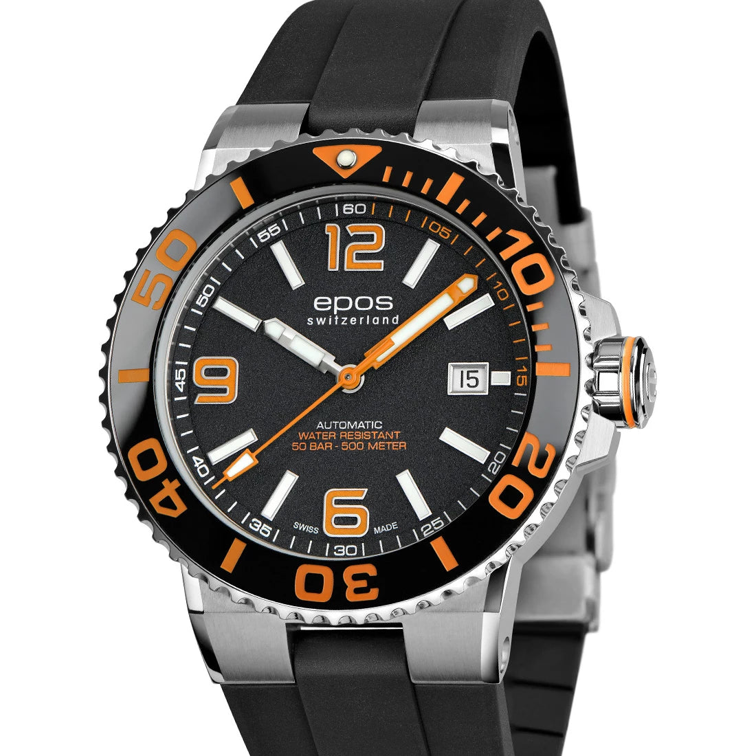 EPOS Sport 3441 Diver Automatique Noir