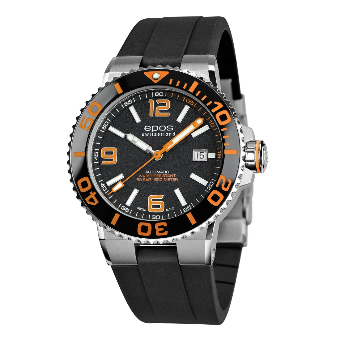EPOS Sport 3441 Diver Automatique Noir