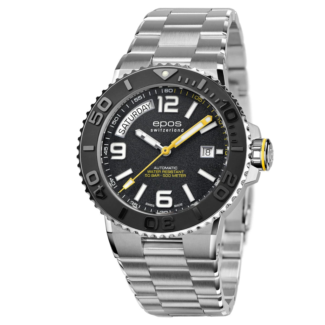 EPOS Sport 3441 Diver DD Automatique Noir