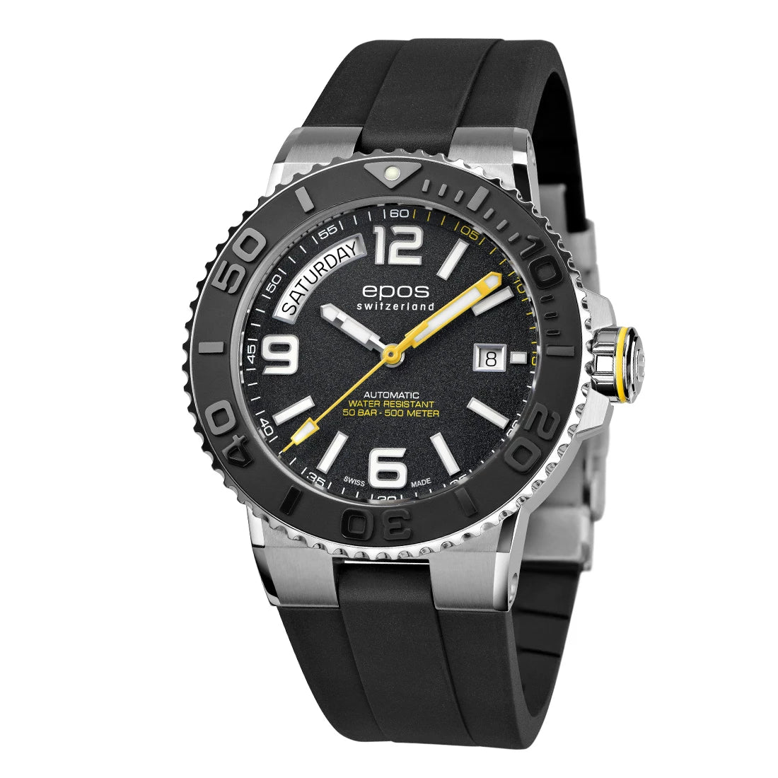 EPOS Sport 3441 Diver DD Automatique Noir