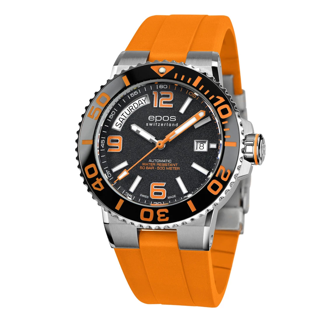 EPOS Sport 3441 Diver DD Automatique Noir