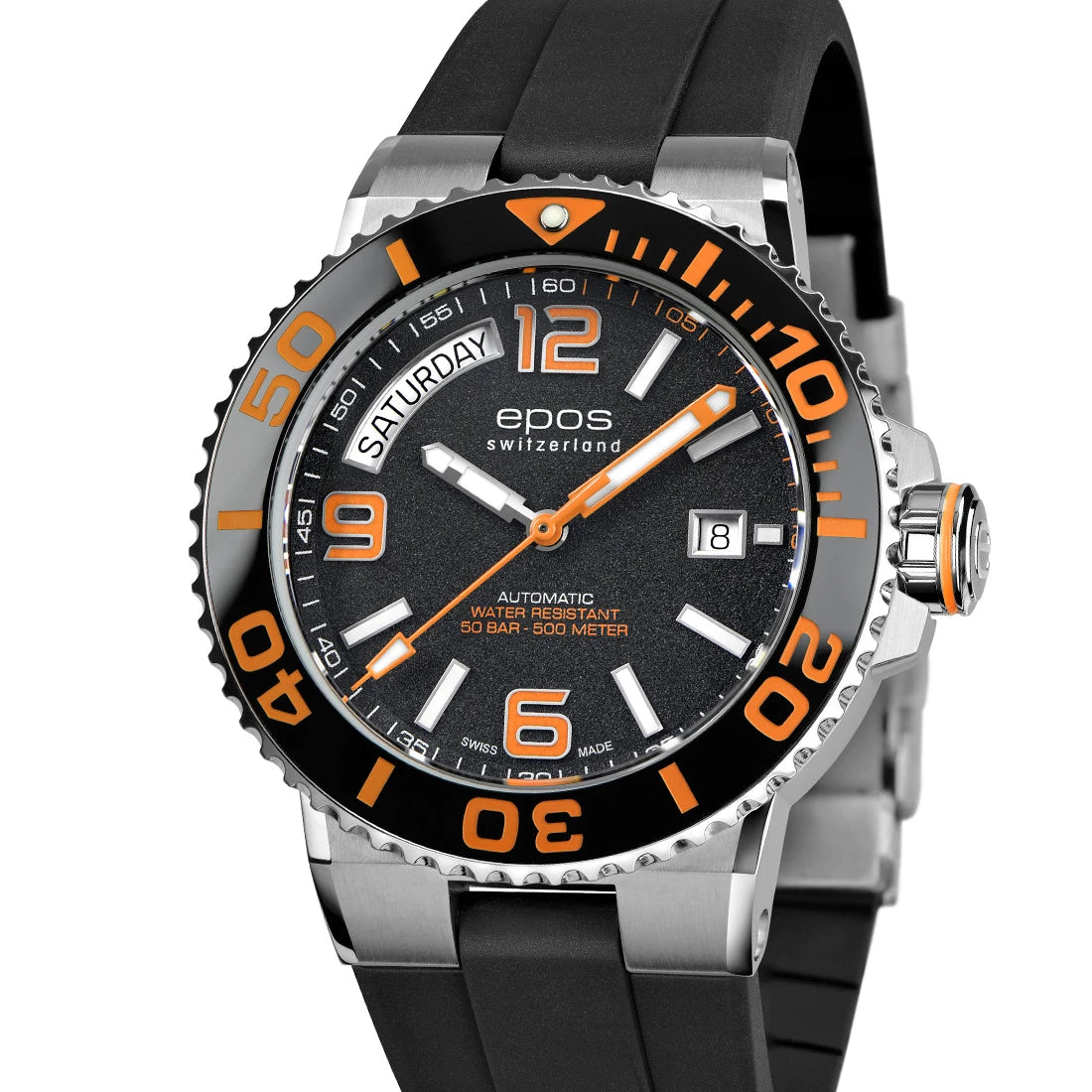 EPOS Sport 3441 Diver DD Automatique Noir