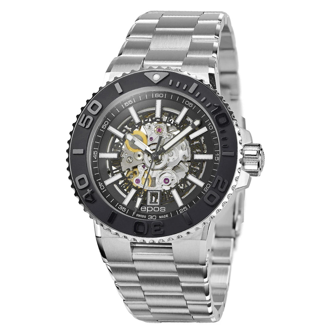 EPOS Sport 3441 Diver SK Automatique Noir