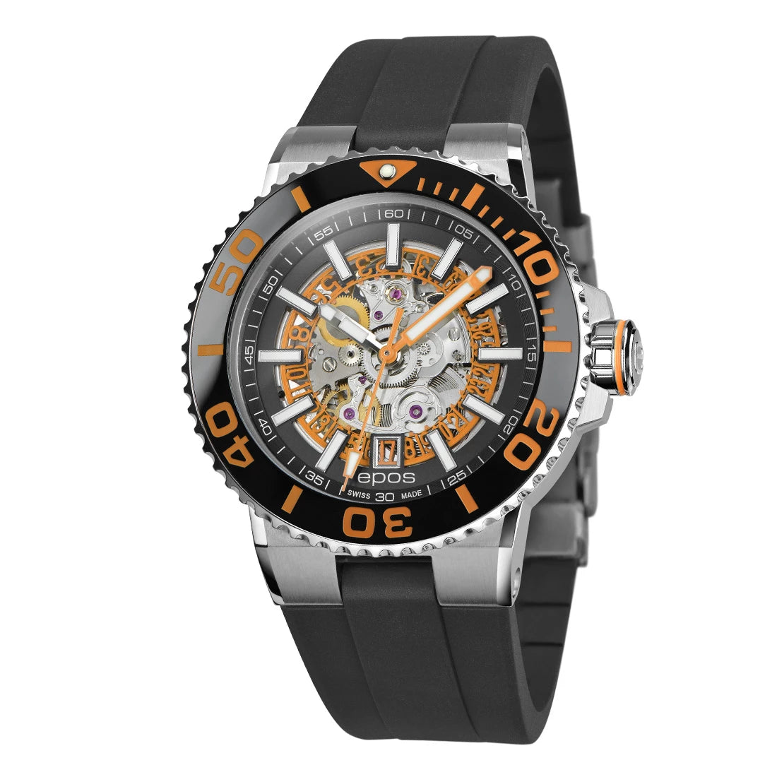 EPOS Sport 3441 Diver SK Automatique Noir