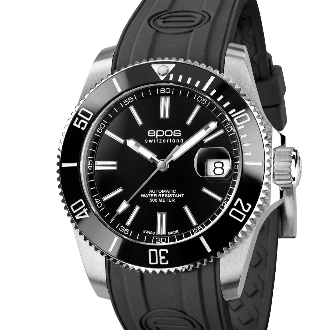 EPOS Sport 3504 Diver Automatique Noir ,5 mm