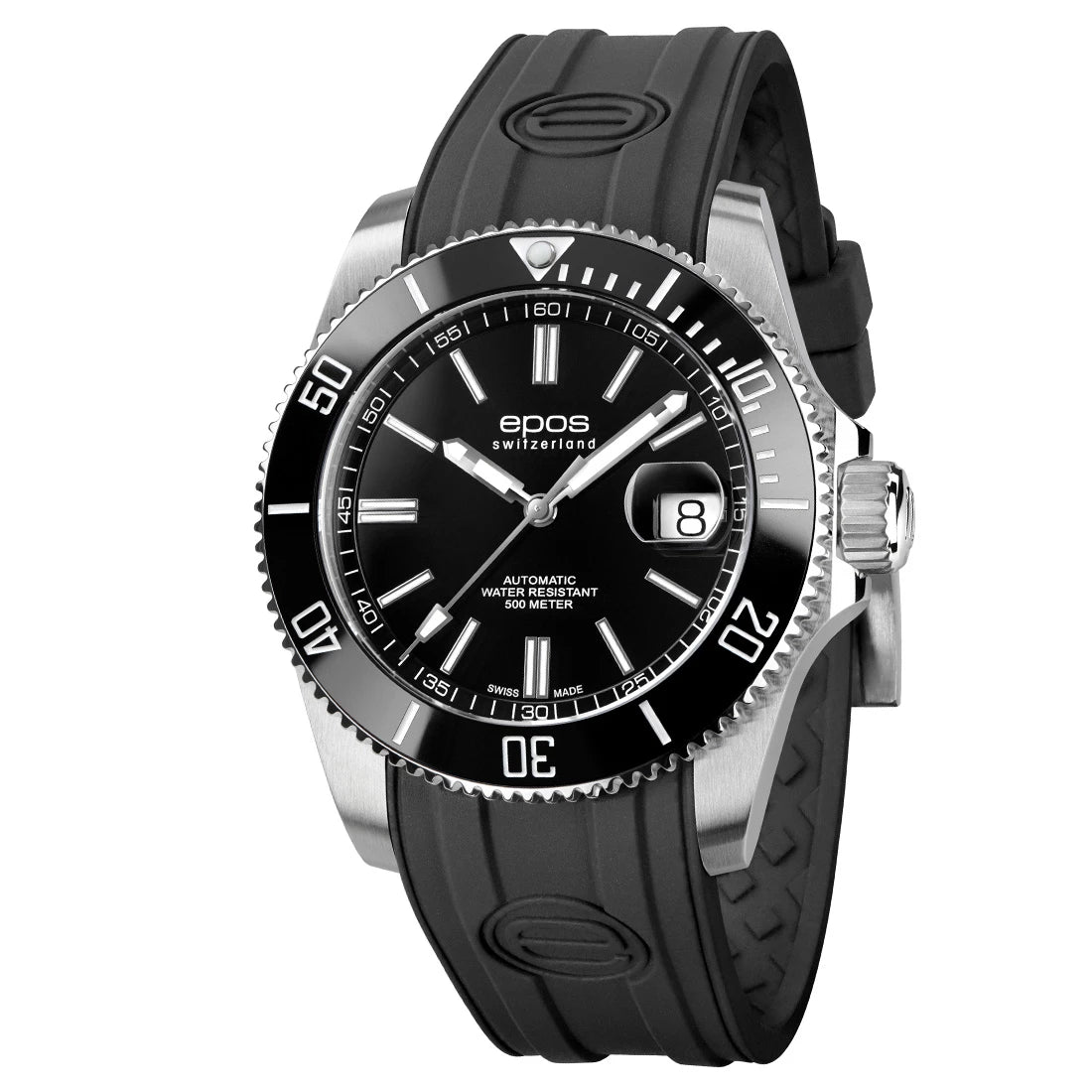 EPOS Sport 3504 Diver Automatique Noir ,5 mm