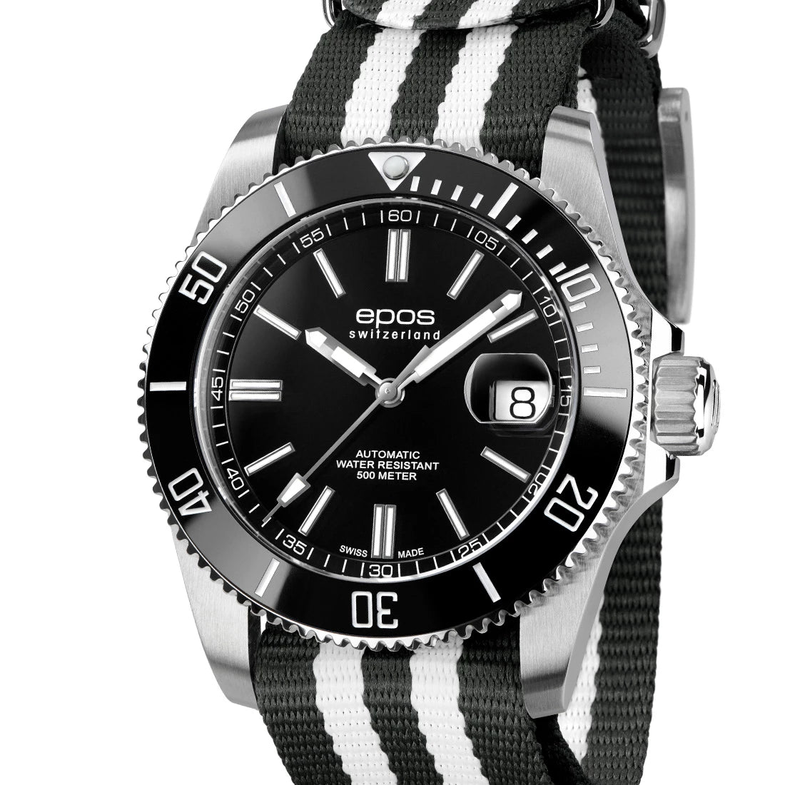 EPOS Sport 3504 Diver Automatique Noir ,5 mm