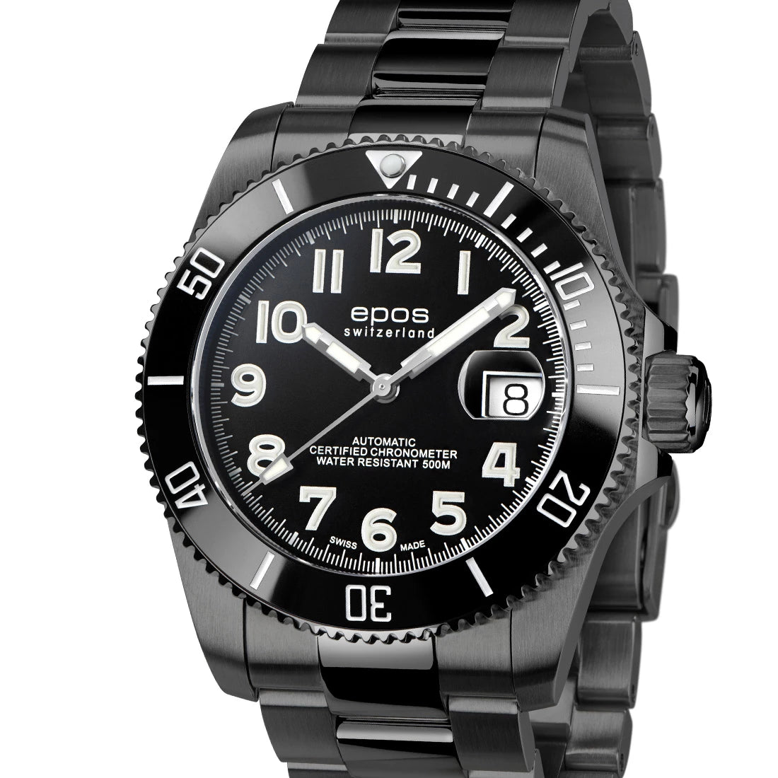 EPOS Sport 3504 Diver COSC LE Automatique Noir ,5 mm