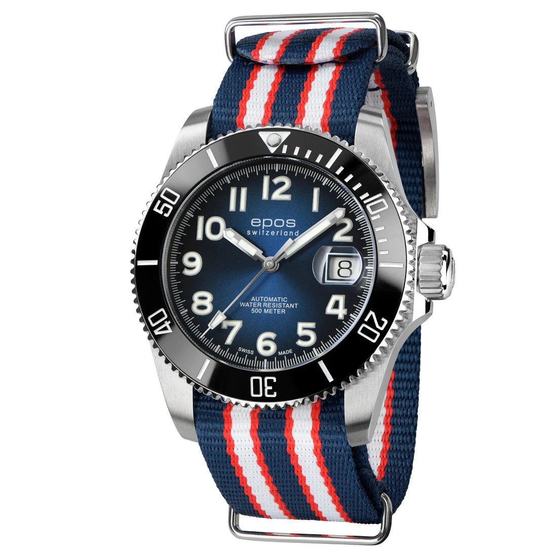 EPOS Sport 3504 Diver Titanium Automatique 41,5 mm