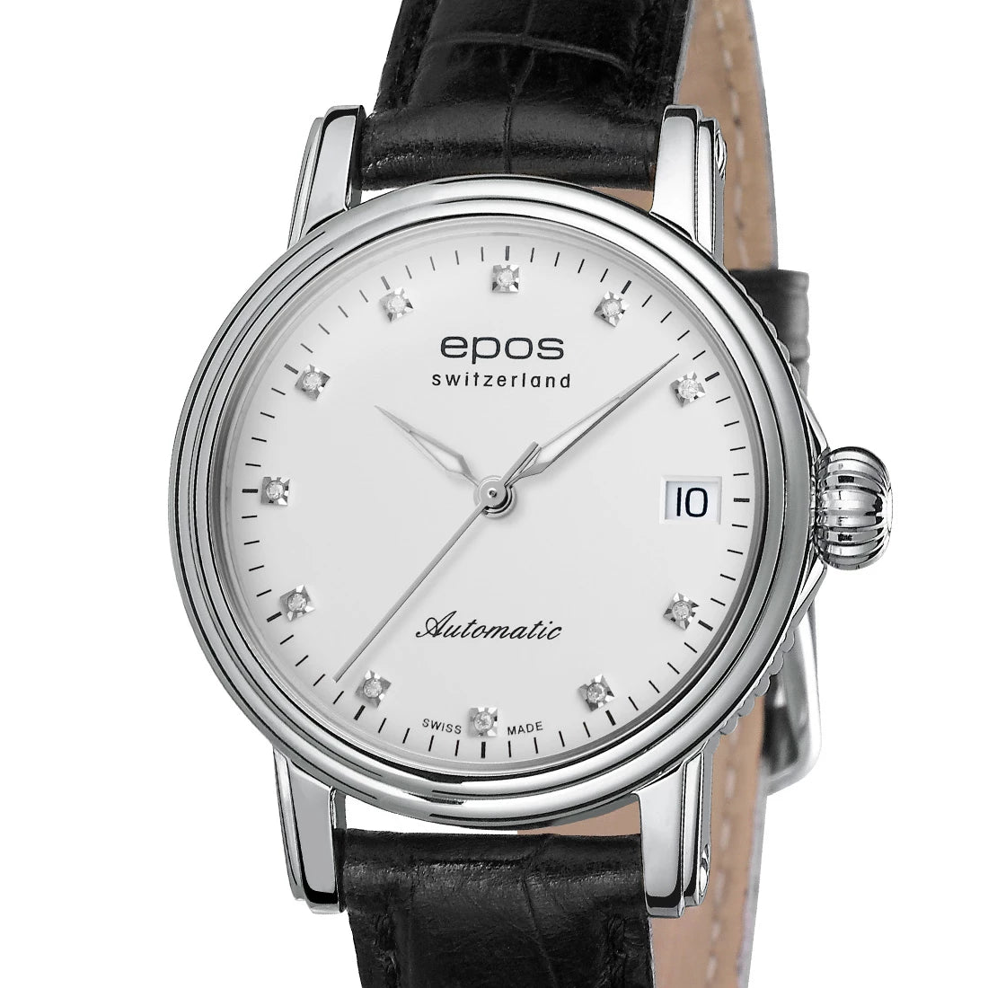 EPOS Timeless 4390 Diamond Automatic Silver 34mm
