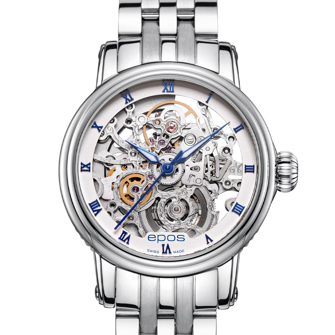 EPOS Timeless 4390 SK Automatic White 34mm