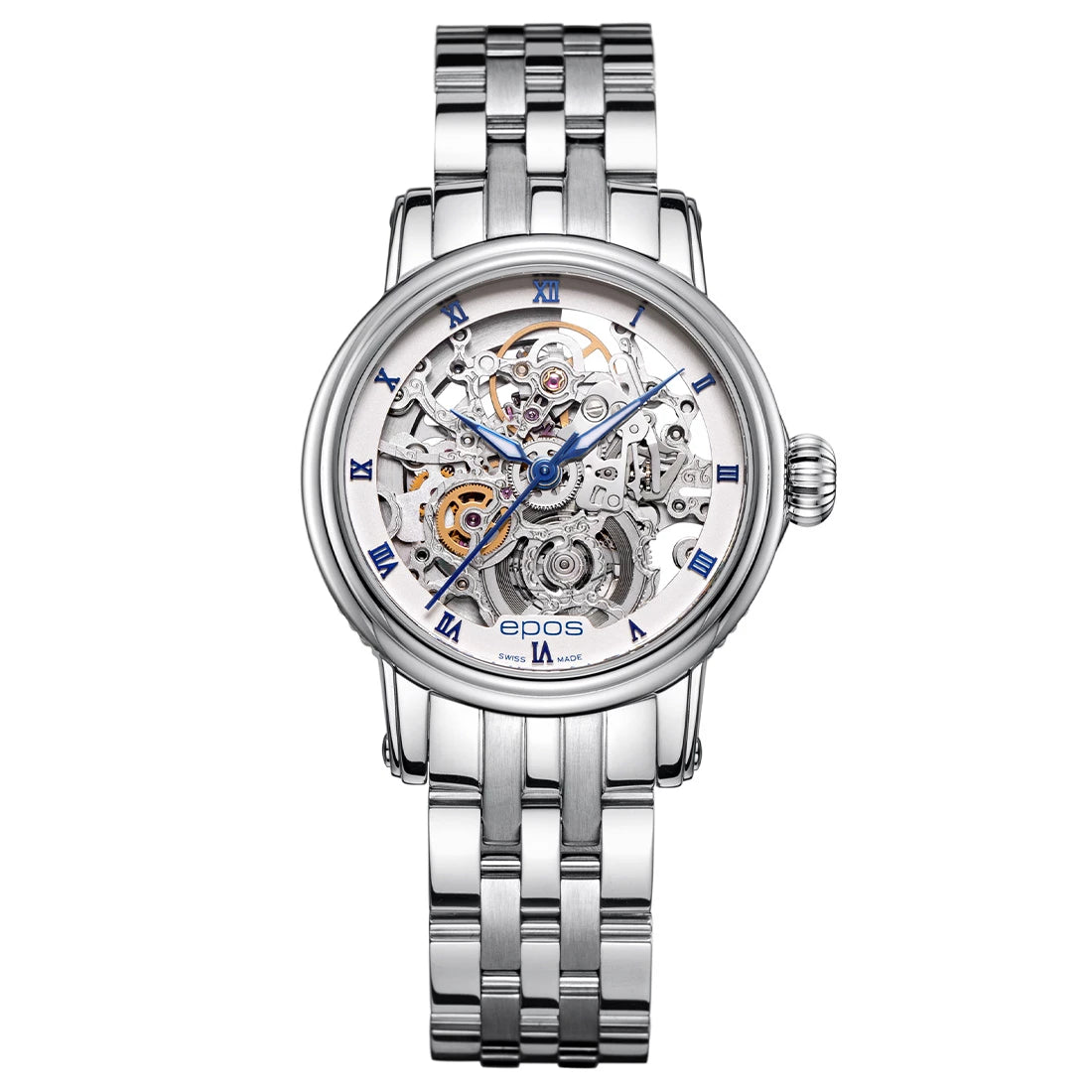 EPOS Timeless 4390 SK Automatic White 34mm