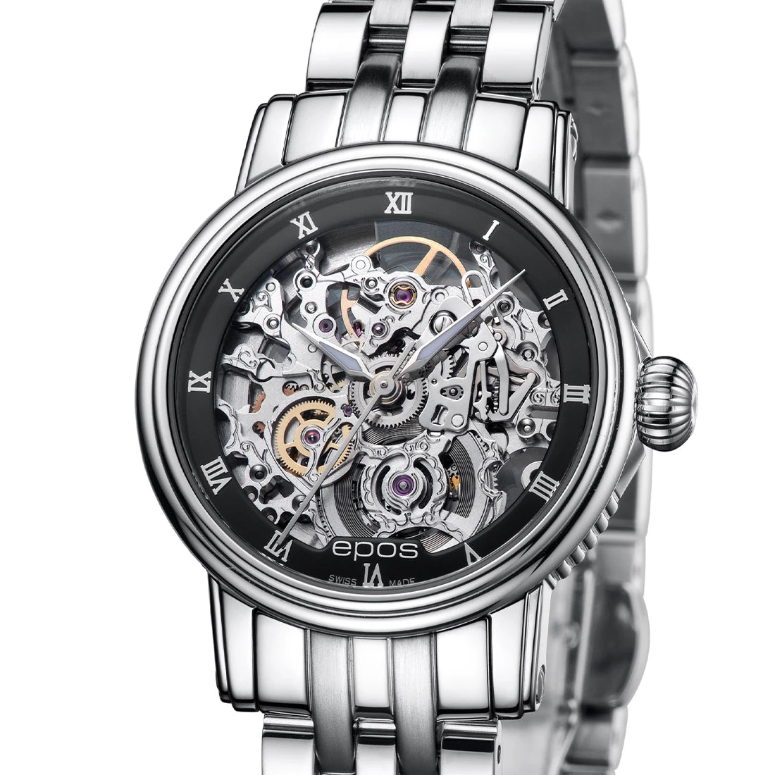 EPOS Timeless 4390 SK Automatic Black 34mm