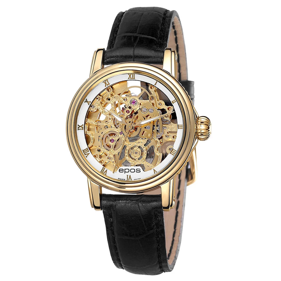 EPOS Timeless 4390 SK Automatic White 34mm