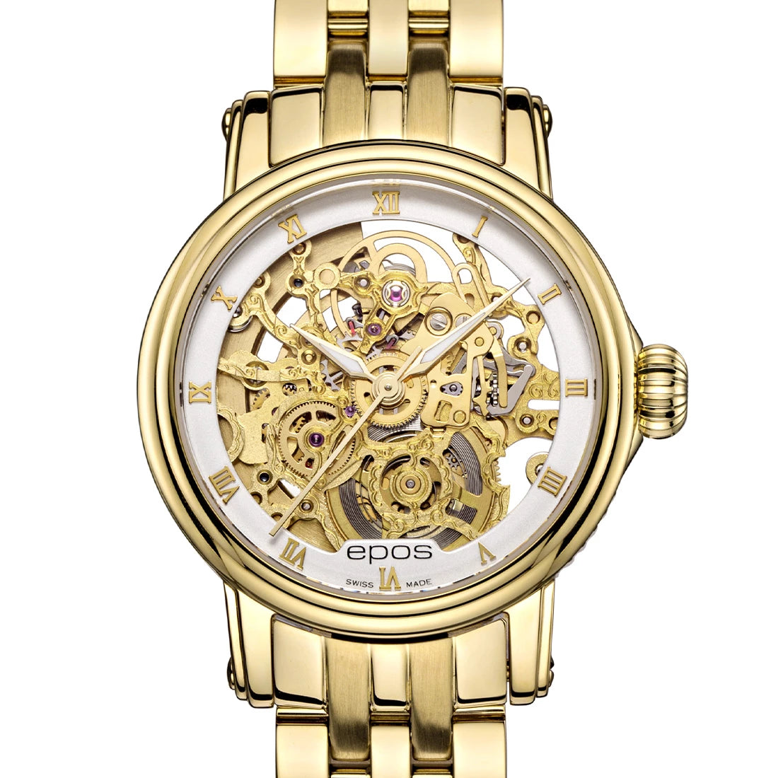 EPOS Timeless 4390 SK Automatic White 34mm