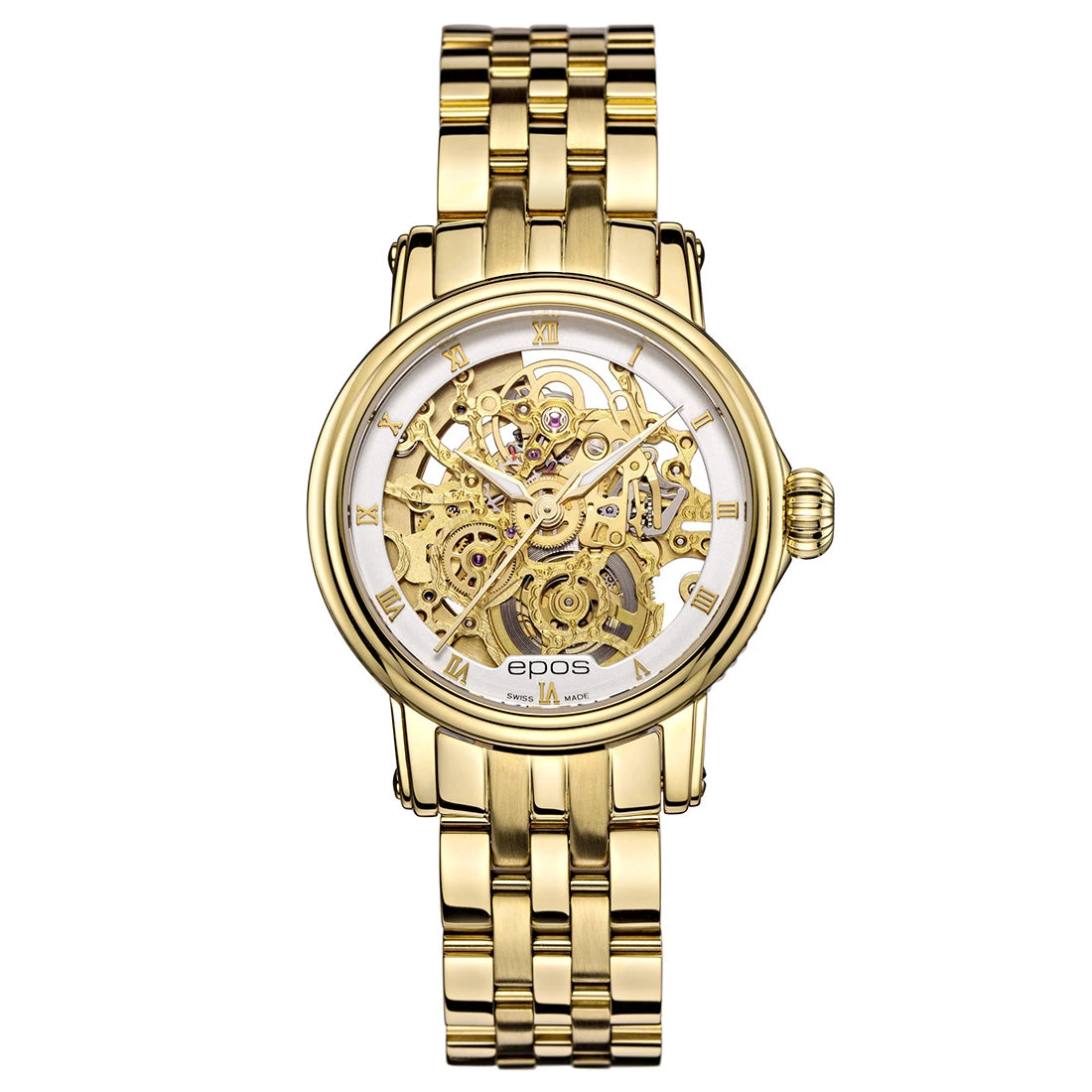 EPOS Timeless 4390 SK Automatic White 34mm