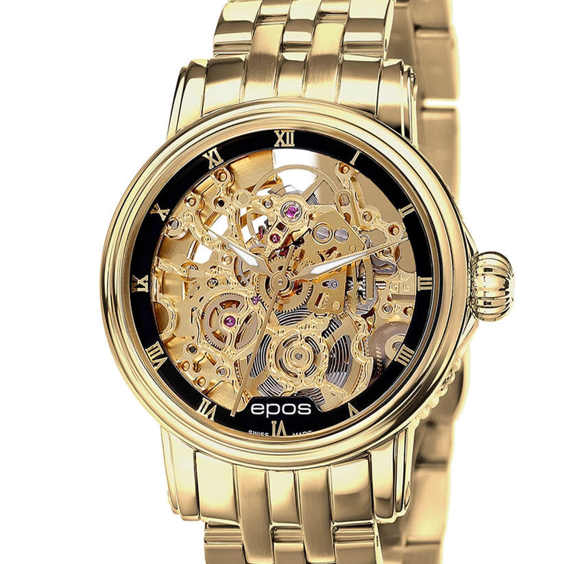 EPOS Timeless 4390 SK Automatic Black 34mm