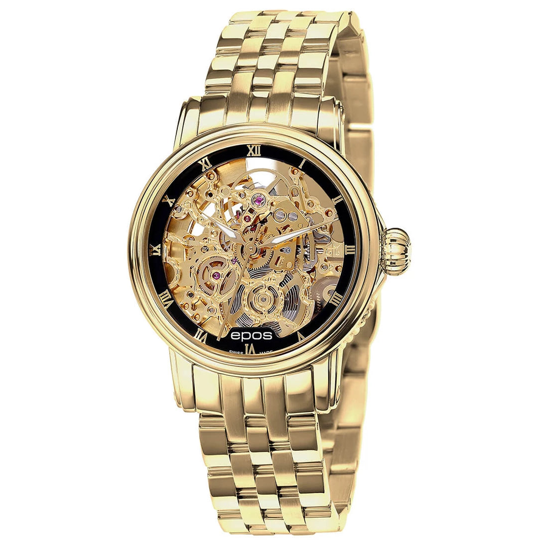 EPOS Timeless 4390 SK Automatic Black 34mm