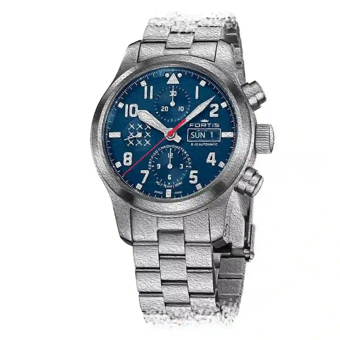 Fortis Aeromaster Automatik Bleu 42 mm F4040004