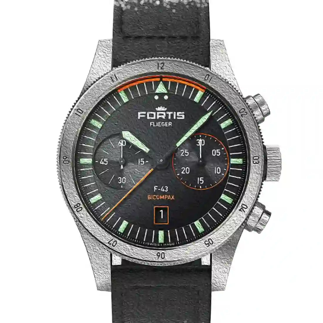 Fortis Flieger Automatique Noir