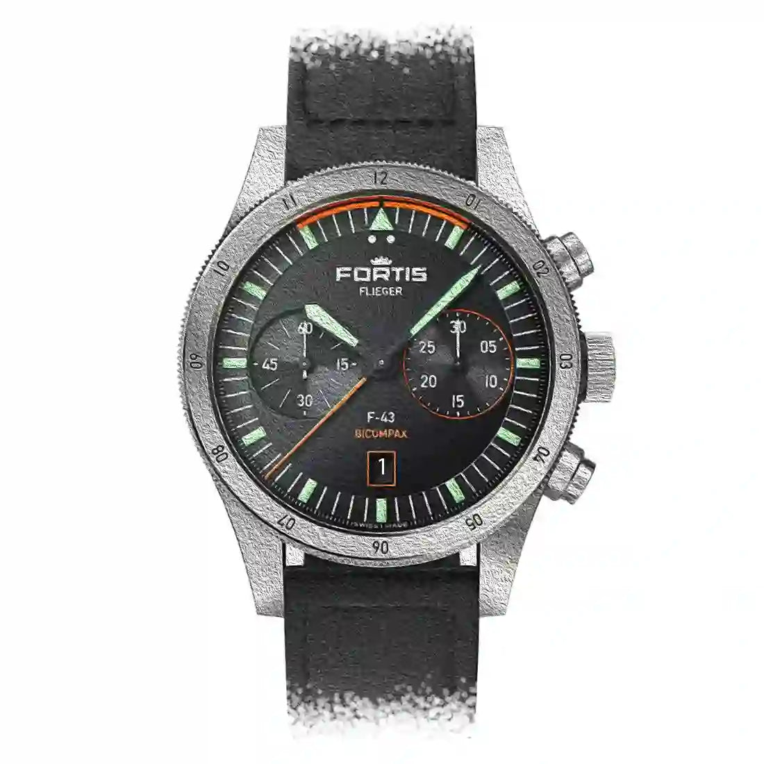 Fortis Flieger Automatique Noir