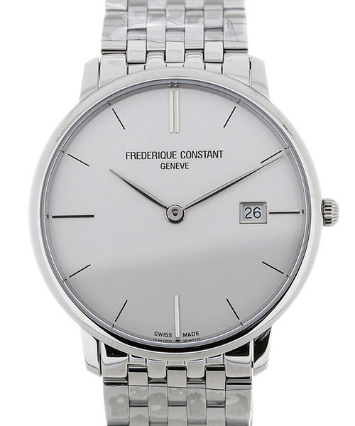 Frederique Constant Slimline Quarz Silber