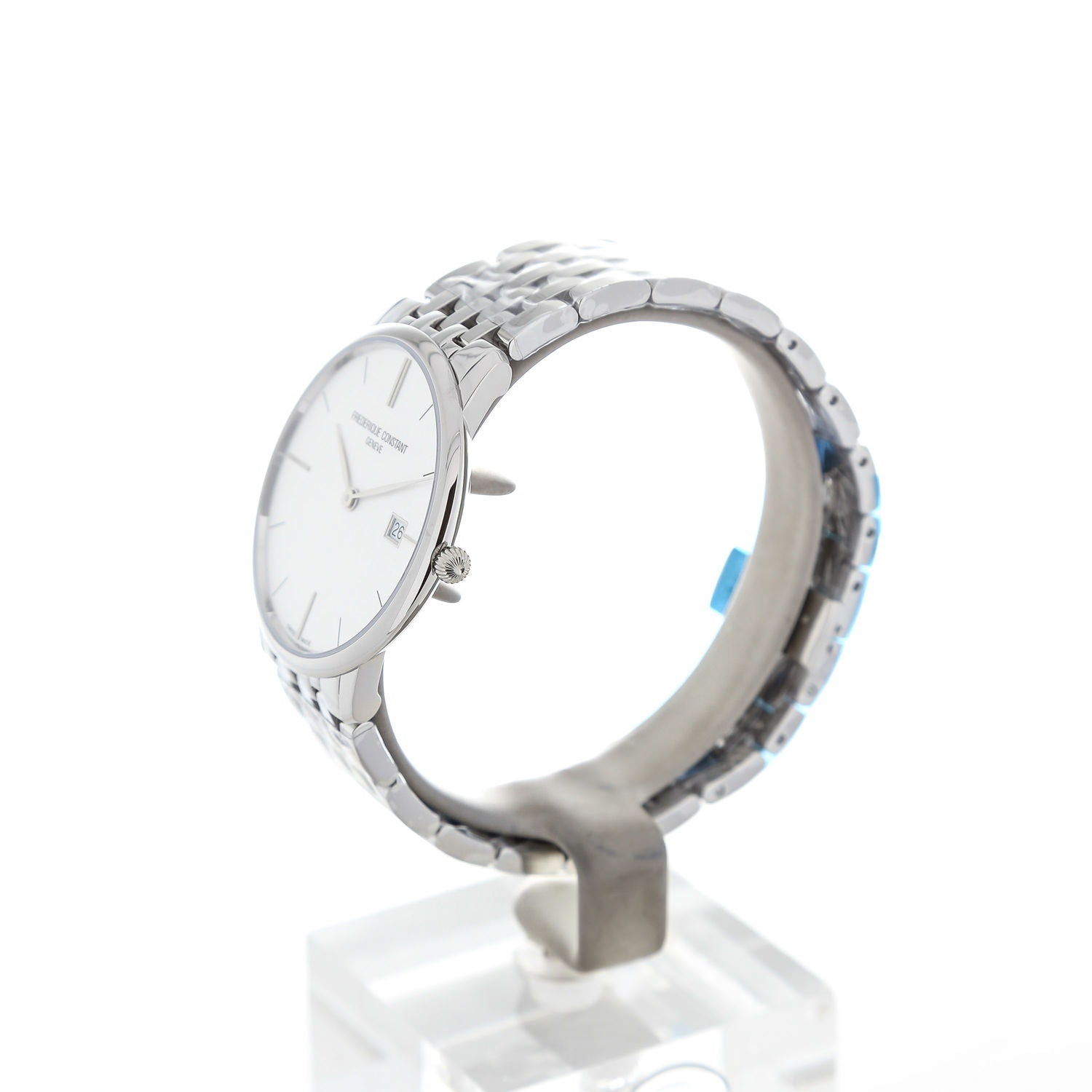 Frederique Constant Slimline Quartz Silver 39mm