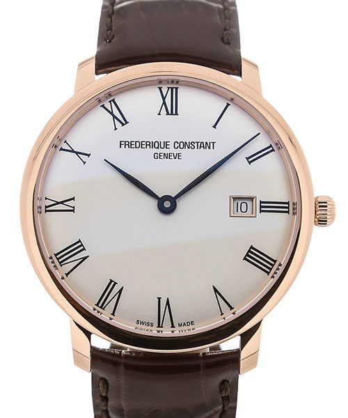 Frederique Constant Slimline Automatik Weiß