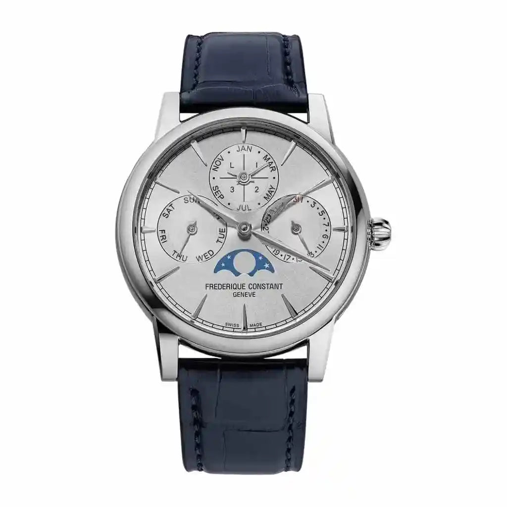 Frederique Constant Classic FC-776S3H6 – 40mm mit Silber und Edelstahlgehäuse, 40mm
