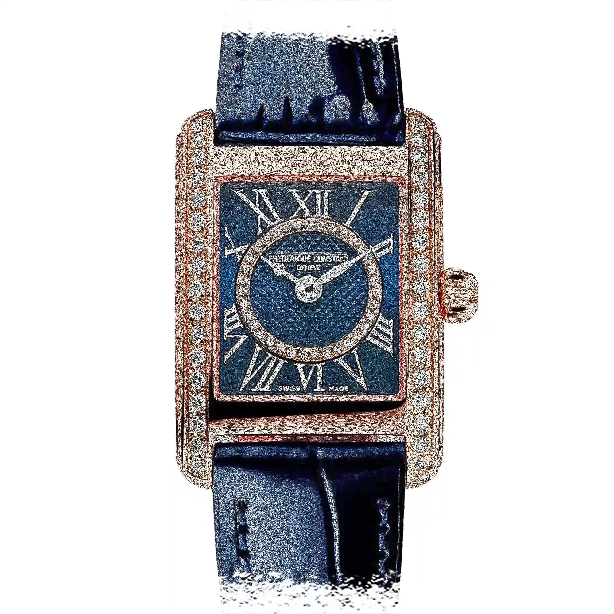 Frederique Constant Classics Quartz Blue 23 mm